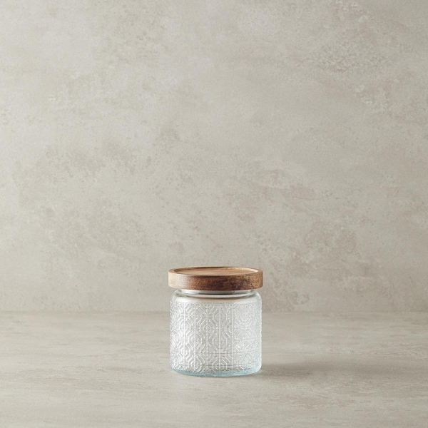 Berba Glass Jar 500 ml Transparent