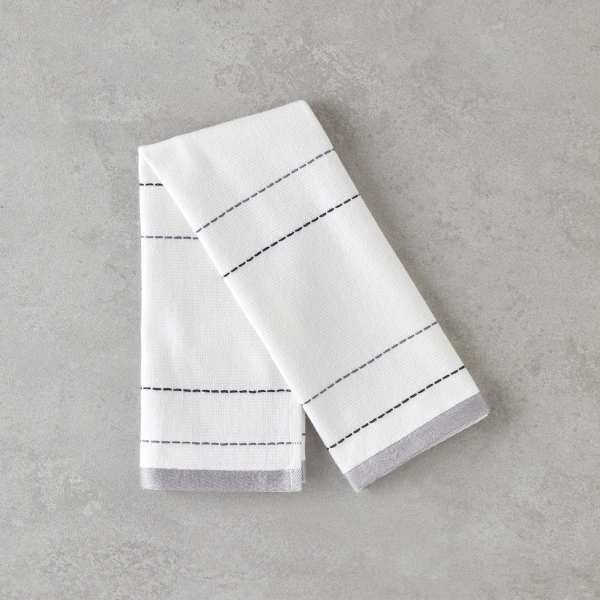 Norm Cotton Drying Cloth 30x50 cm White - Grey