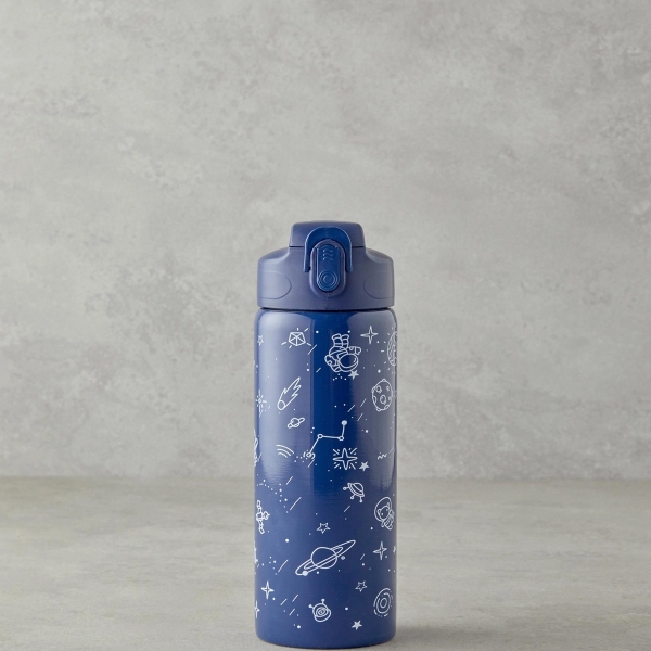 Good Mood Kids Sky Steel Thermos Cup 600 ml Navy Blue