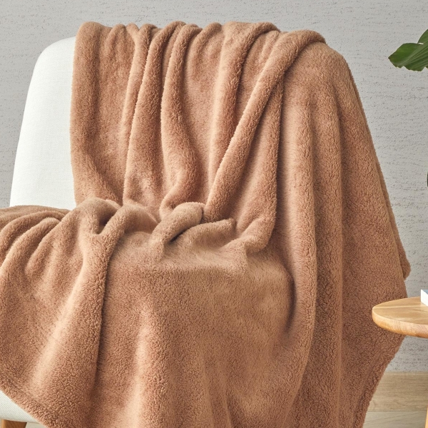 Cozy Wellsoft Tv Blanket 120x170 cm Beige