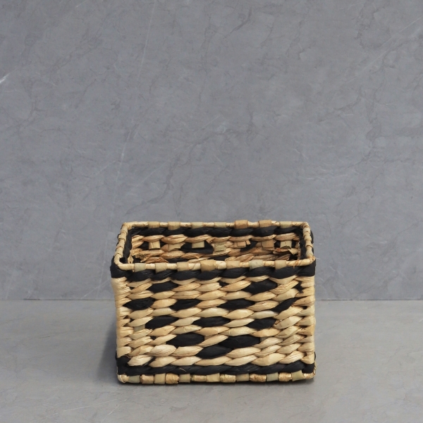 Liena Basket 10 cm Natural-Black