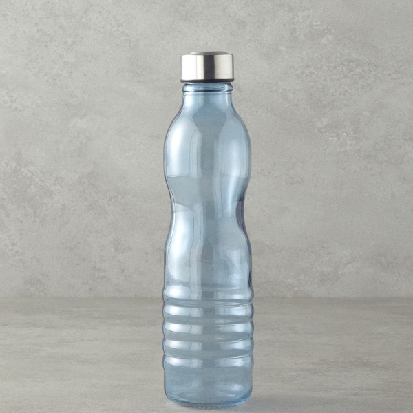 Mita Glass Bottle 750 ml Blue