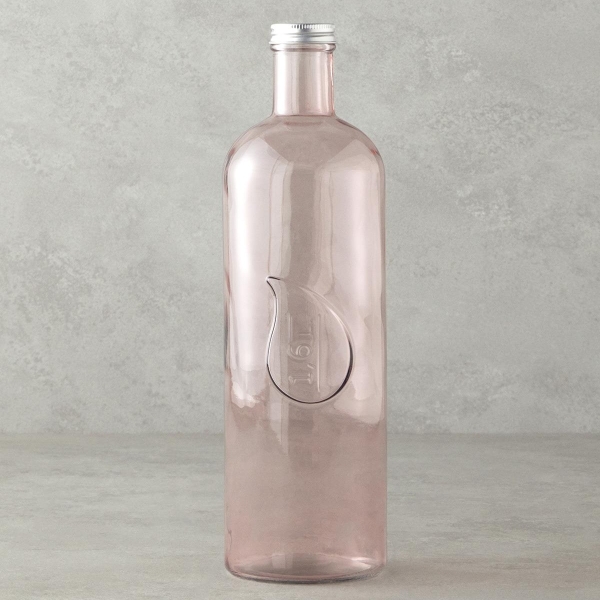 Everyday Glass Bottle 1600 ml Pink