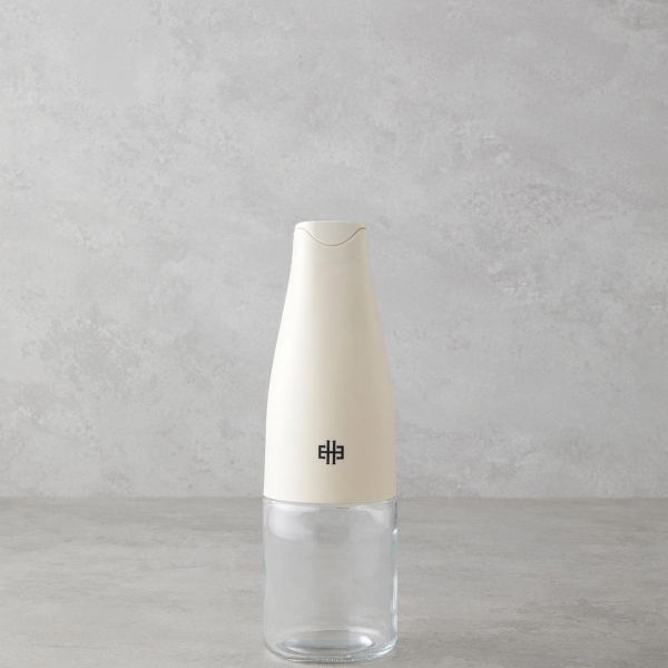 Elsie Glass Oil Bottle 500 ml Cream