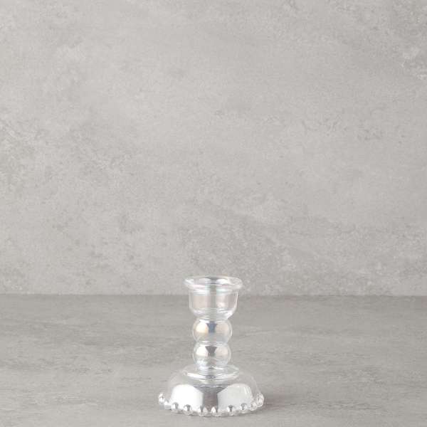 Larisa Candlestick 6.5 cm Iris Luster