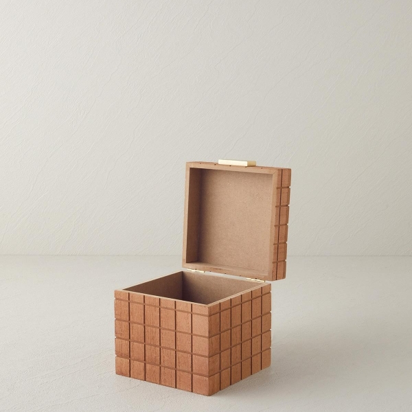 Brenna Decorative Box 13x13x13 cm Natural