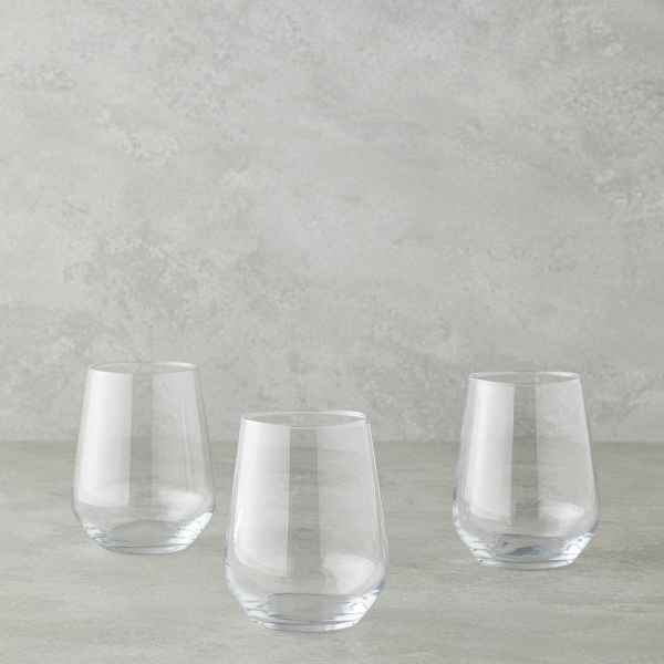 Paradise Glass 3-Piece Glass 425 ml Transparent