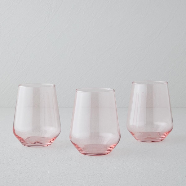 Orchid Glass 3-Piece Cup 425 ml Powder