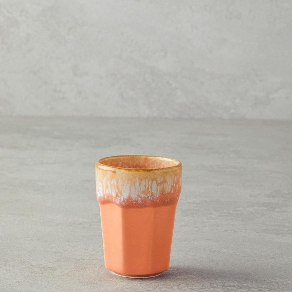 Alicent Ceramic Espresso Cup 105 ml Light Orange