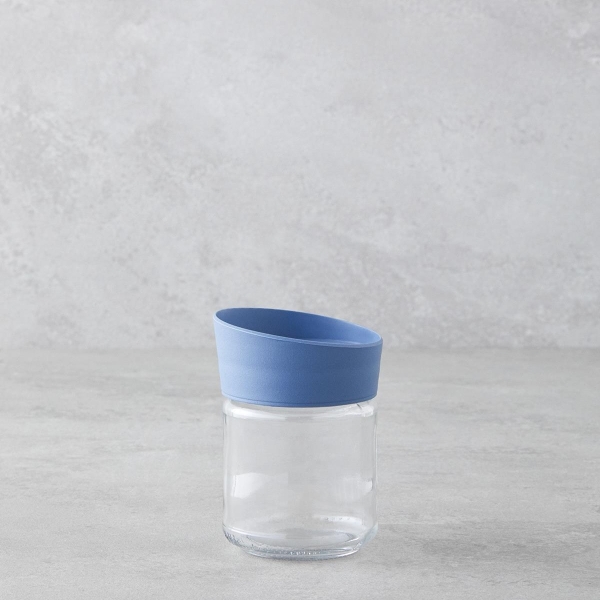 Alina Glass Spice Jar 212 ml Blue