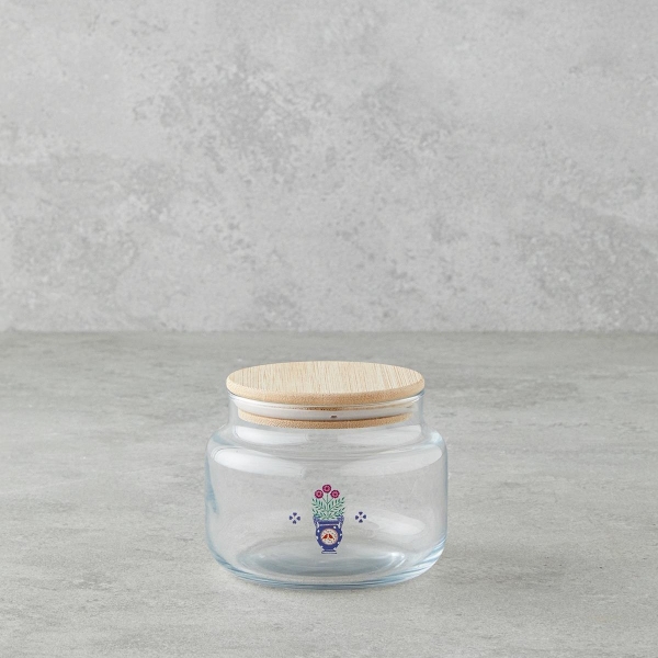 Retro Realm Glass Spice Jar 350 ml Coloured