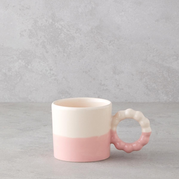 Flowly Ceramic Mug 260 ml Pink