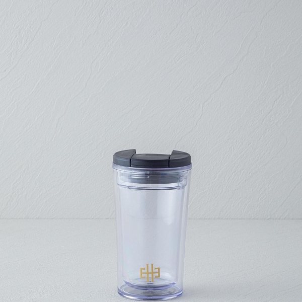 Good Mood Everyday Acrylic Travel Mug 250 ml Transparent