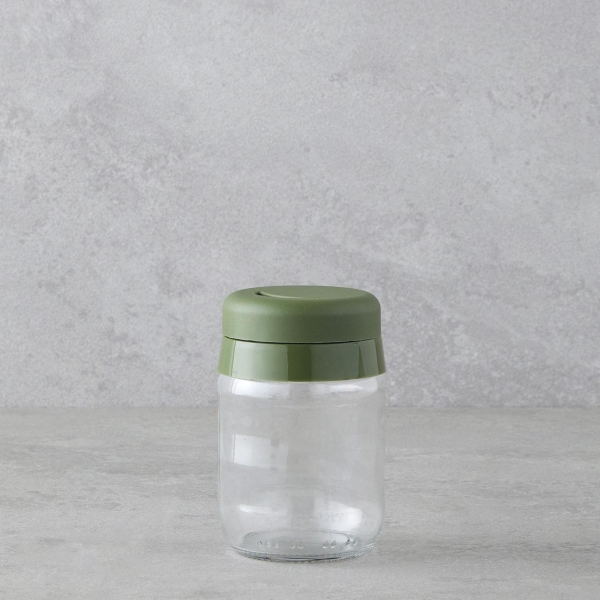 Alesa Glass Spice Jar 190 ml Green