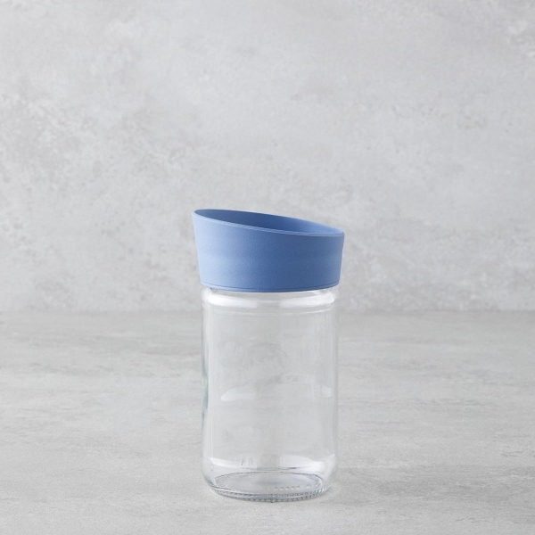 Alina Glass Spice Jar 314 ml Blue