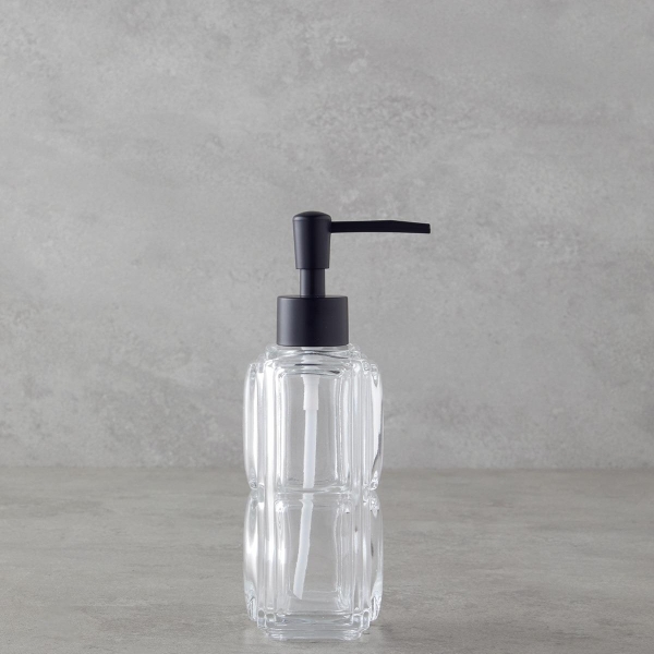 Darcy Bathroom Liquid Soap Dispenser 19 cm Transparent