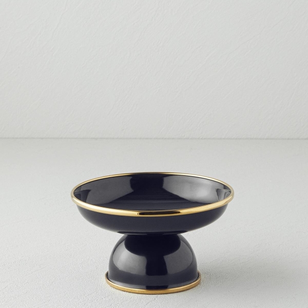 Petite Enamel Presentation 14 cm Black