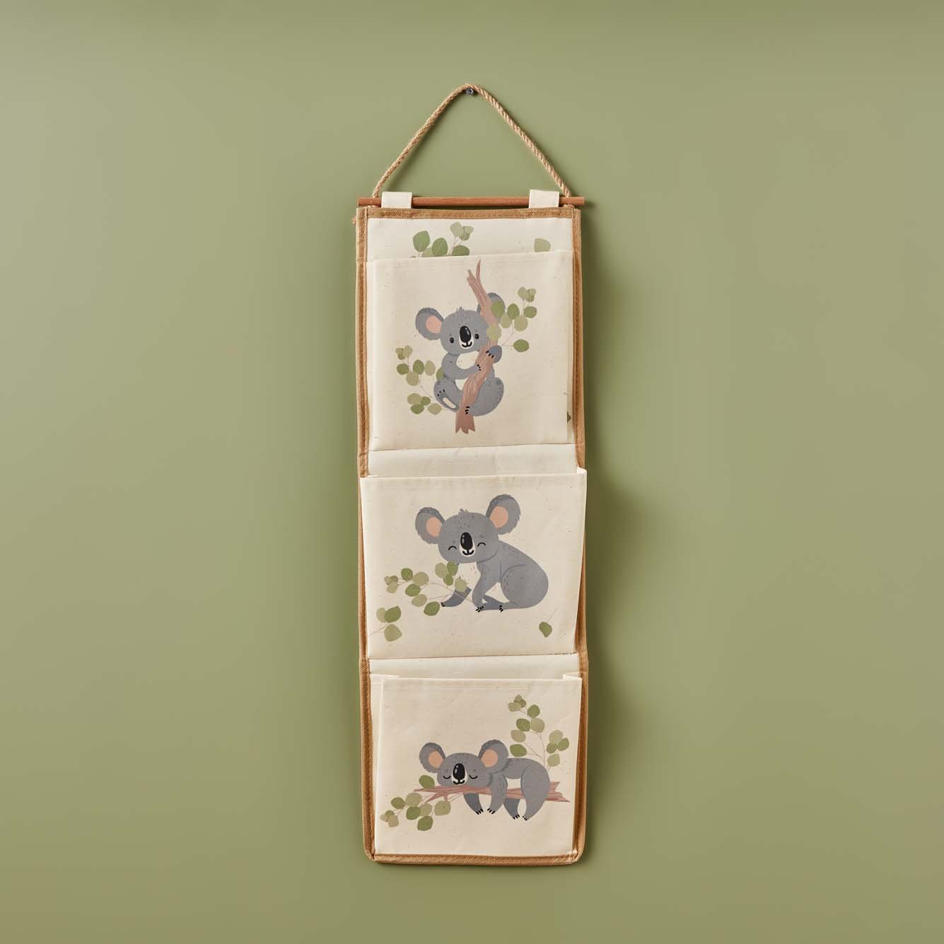 3 Sprouts Bear Hanging Wall Organizer